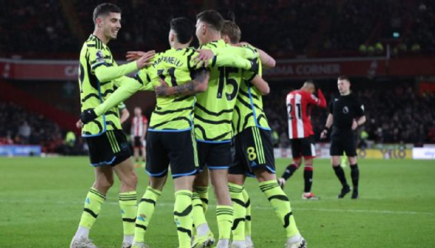 Arsenal svepte Sheffield United med 5-0 och visade skräckinjagande anfallskraft