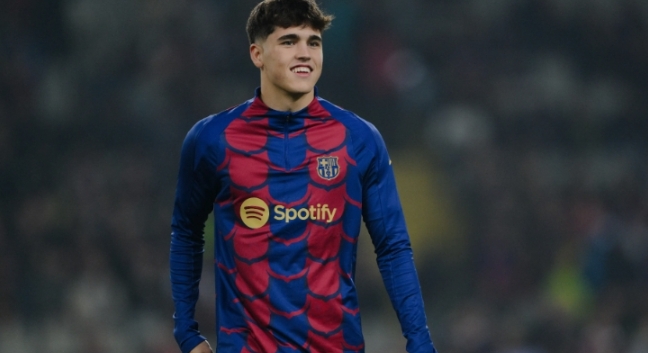 Barcelona’s Pau Cubarsi sets a European record on his Champions League debut against Napoli