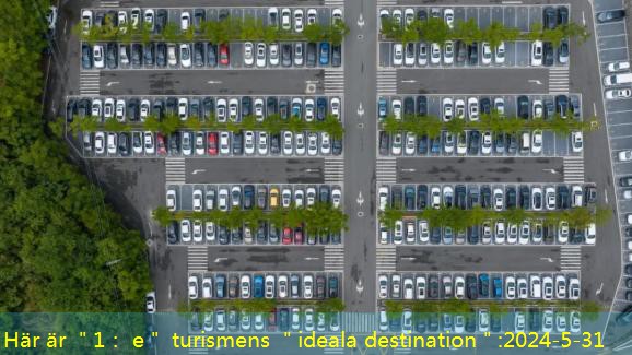 Här är ＂1： e＂ turismens ＂ideala destination＂